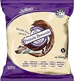 Justine's Double Chocolate Dream Brownie, Soft Baked High Protein Healthy Snack Cookie, Ultra Low Carb, No Added Sugar, Gluten Free, Wheat Free, Made in New Zealand (2.82 oz, 12 Pack) …