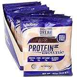 Justine's Double Chocolate Dream Brownie, Soft Baked High Protein Healthy Snack Cookie, Ultra Low Carb, No Added Sugar, Gluten Free, Wheat Free, Made in New Zealand (2.82 oz, 12 Pack) …