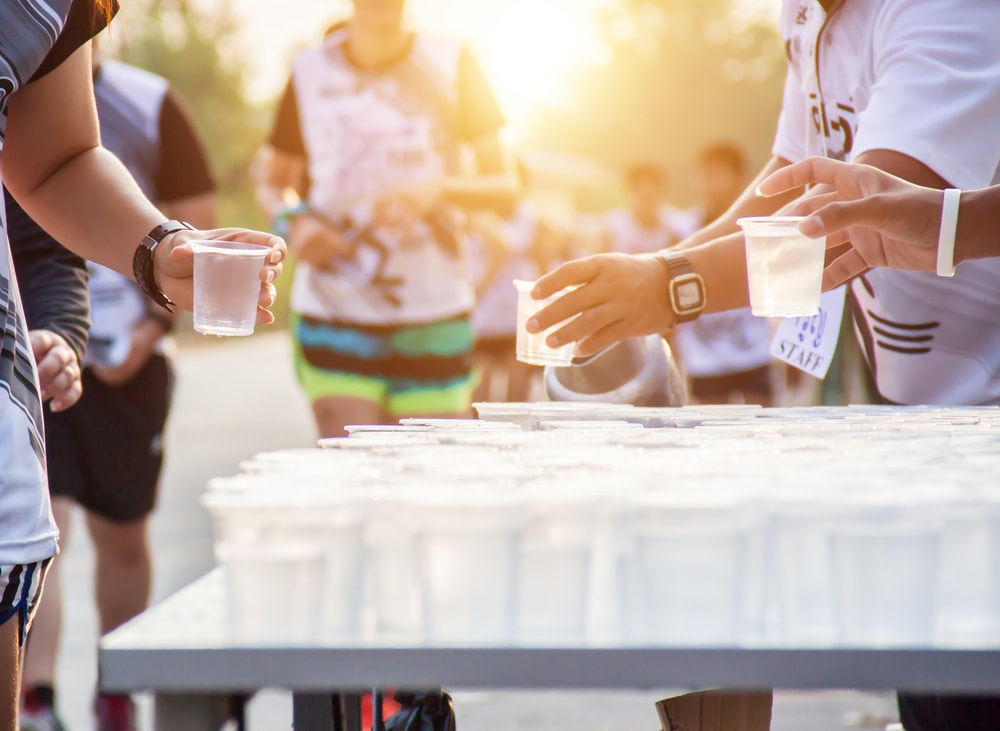 récupération et hydratation